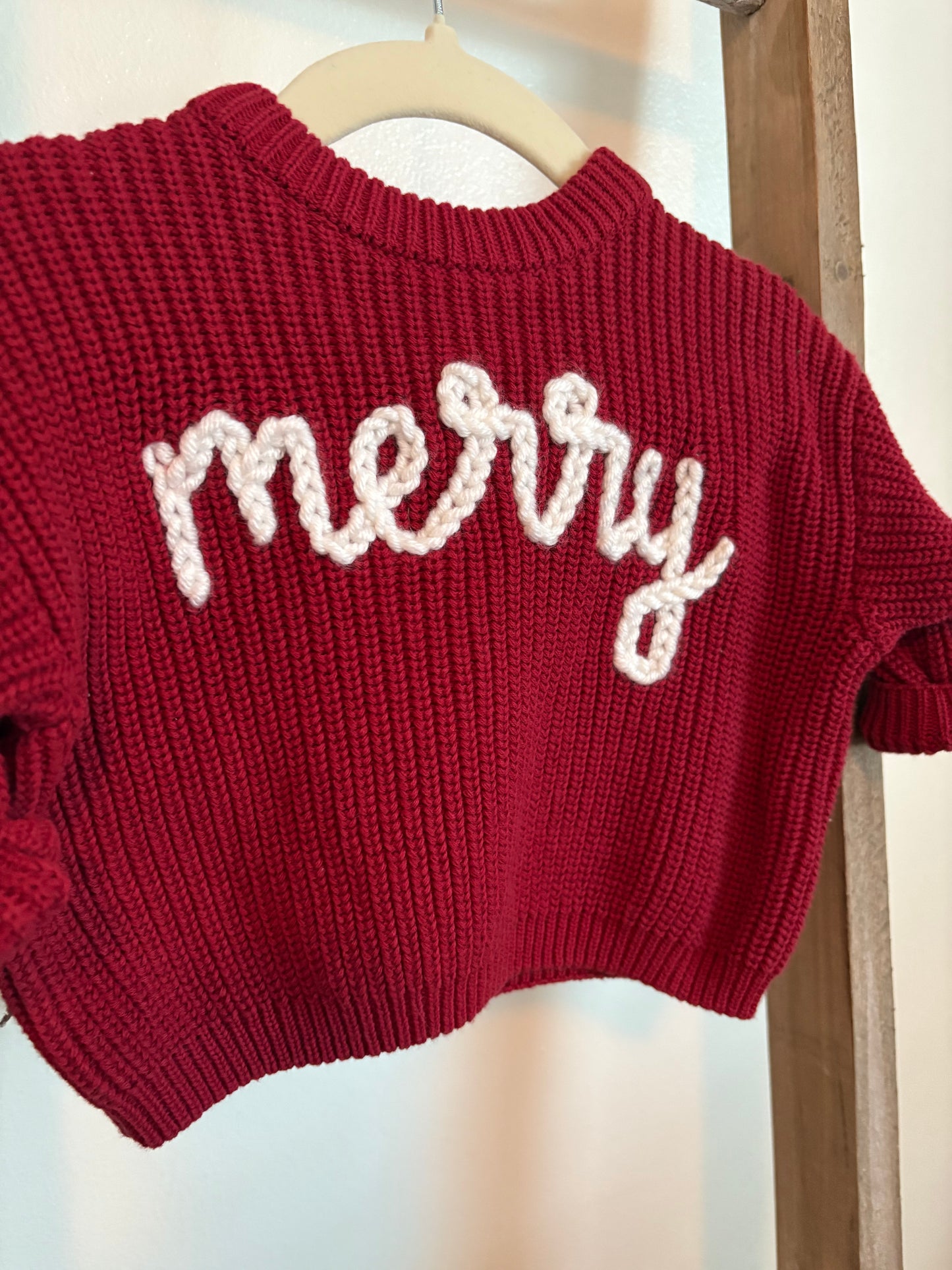 Merry sweater 3-6M