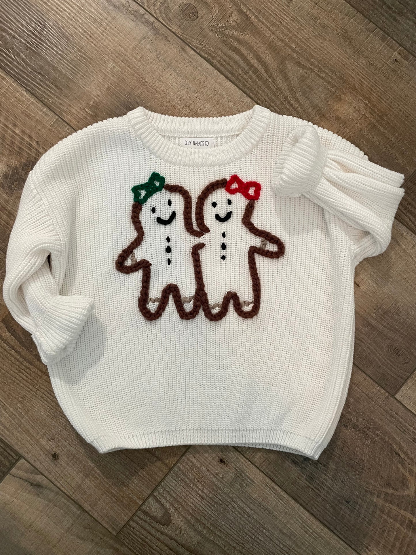 Gingerbread sweater 4T