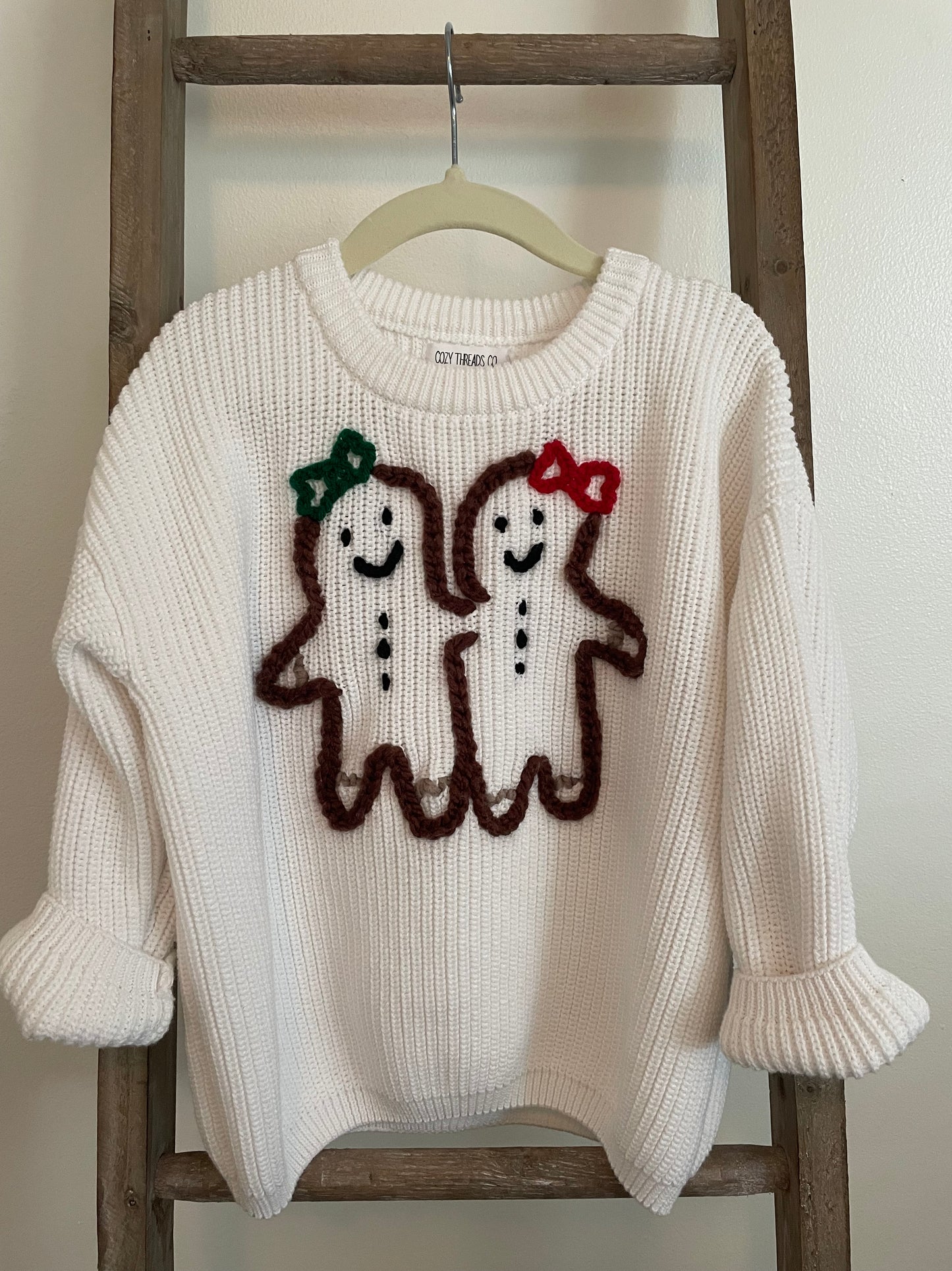 Gingerbread sweater 4T