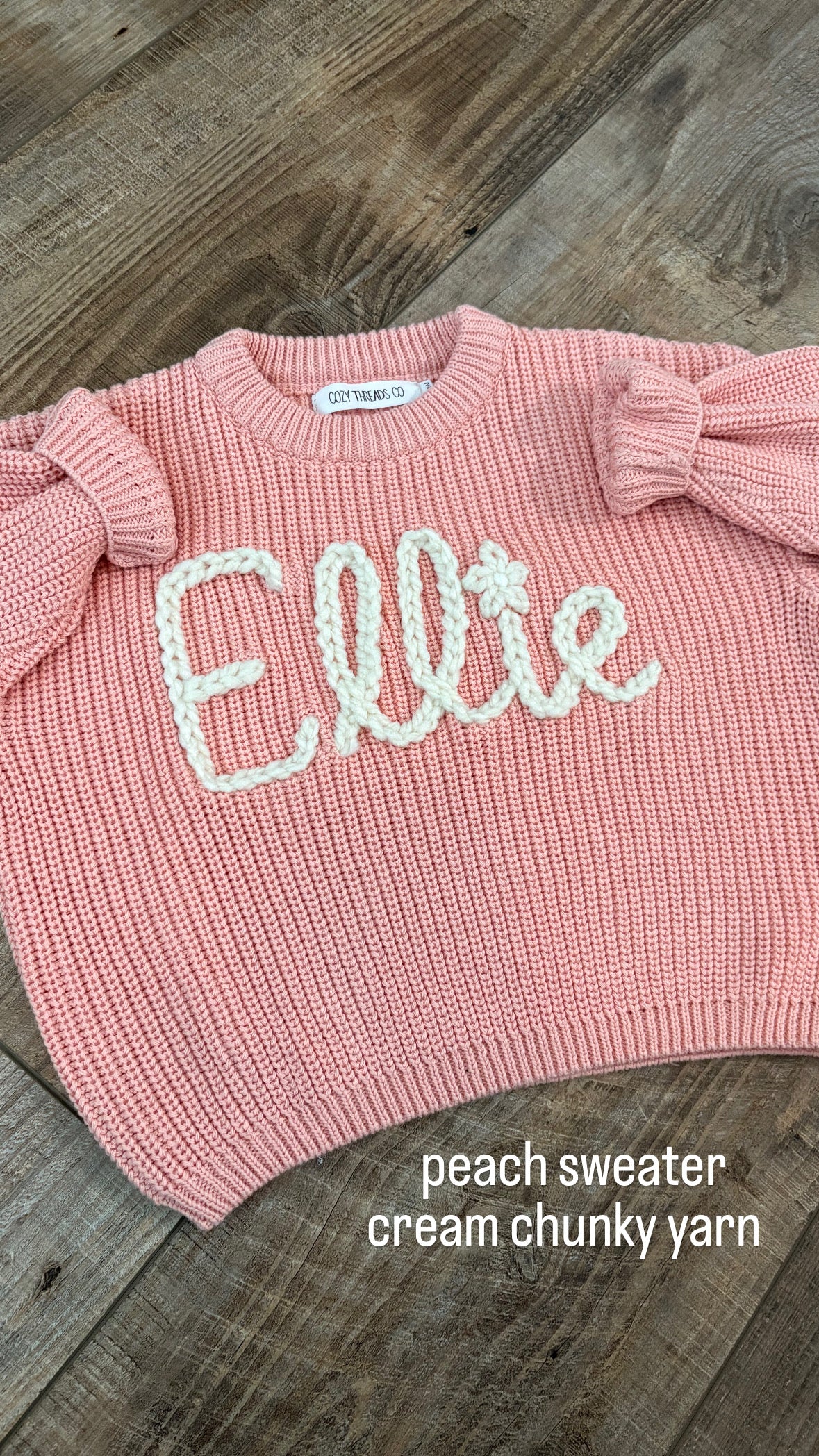 Customized sweater