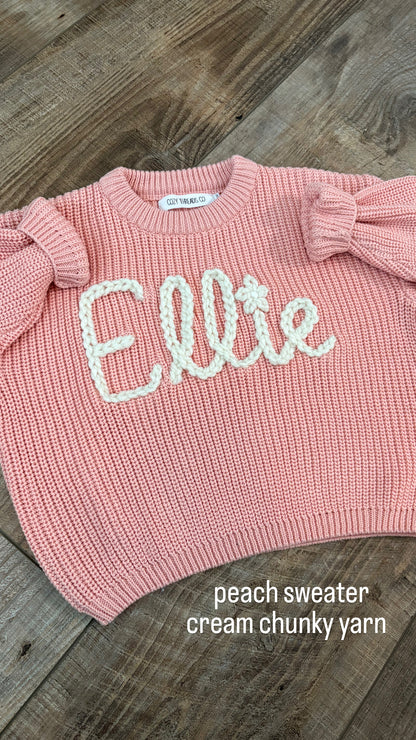 Customized sweater